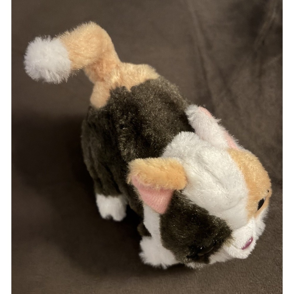 FurReal My Minis Kitty Interactive Toy, Small Plush Kitty With Motion Works